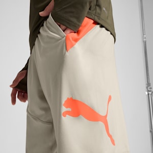 Pantalones cortos PUMA Train 10" para hombre, Desert Dust, extralarge